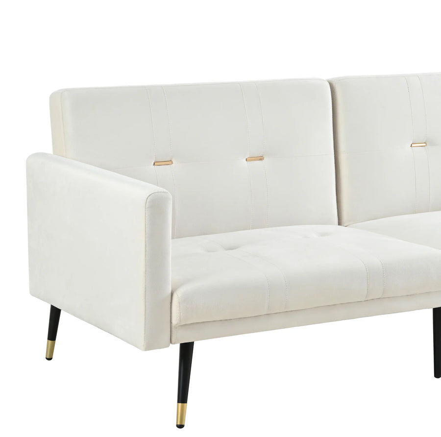Velours beige lumineux