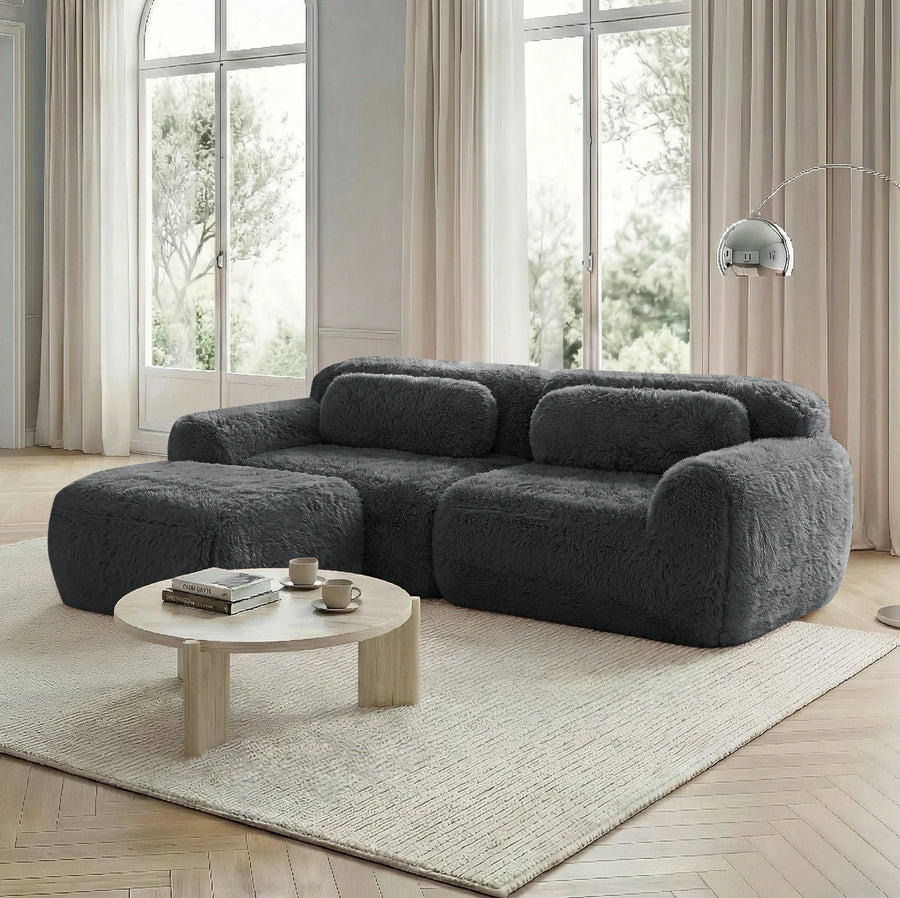 Pouf assorti