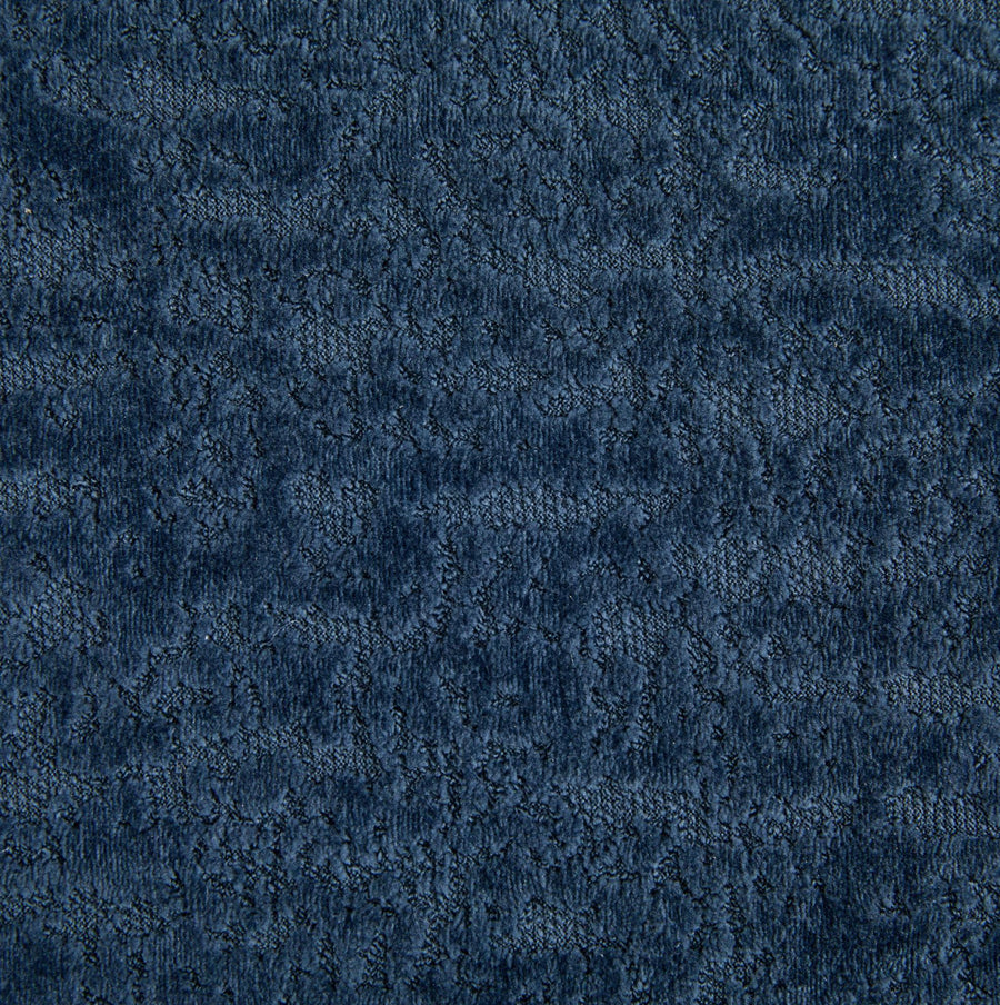 Chenille bleu marine