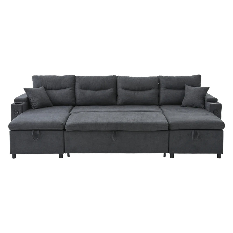 Velours gris anthracite