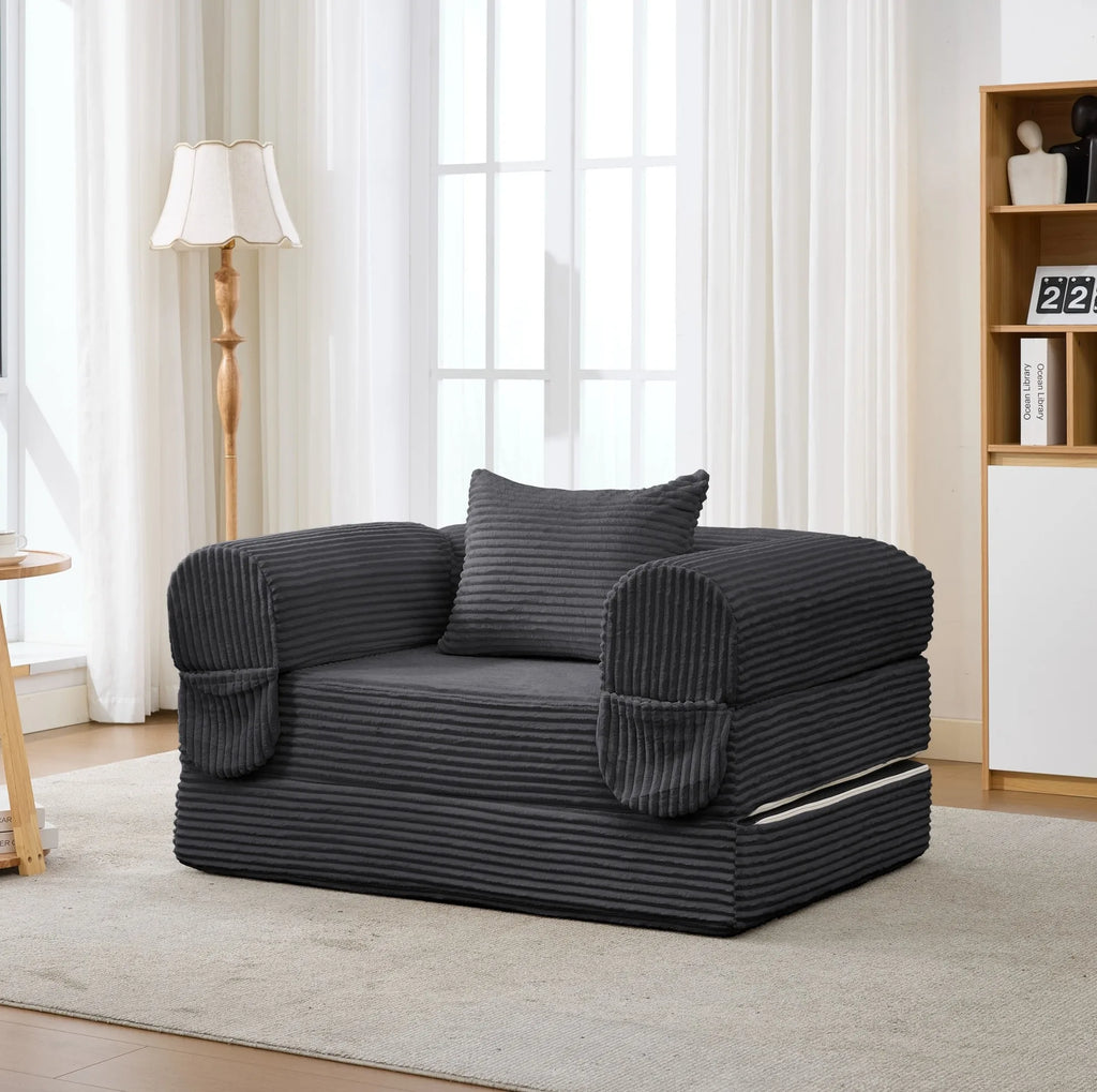 Ensemble de sièges modulables convertibles, fauteuil individuel en position assise